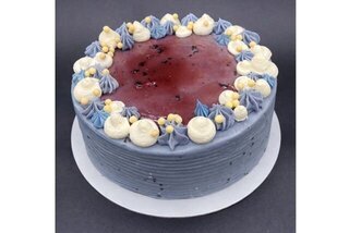 Vanilla Blueberry Buttercream Cake Product Image