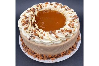 Vanilla Skor Buttercream Cake Product Image